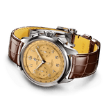 Breitling Premier B09 Chronograph 40 Beige Dial Brown Leather Strap Watch for Men - AB0930F51H1P1 Buy Now By Breitling
