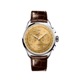 Breitling Premier B09 Chronograph 40 Beige Dial Brown Leather Strap Watch for Men - AB0930F51H1P1 Buy Now By Breitling