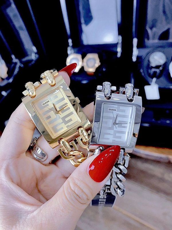 Guess Mod G Gold Dial Gold Steel Strap Watch for Women - GW0294L2 Buy Now By Guess