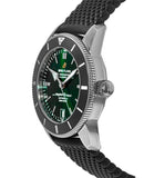 Breitling Superocean Heritage B20 Automatic 42 Green Dial Black Mesh Bracelet Watch for Women - AB2010121L1S1 Buy Now By Breitling