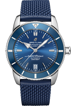 Breitling Superocean Heritage B20 Automatic 42 Blue Dial Blue Mesh Bracelet Watch for Men - AB2010161C1S1 Buy Now By Breitling