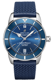 Breitling Superocean Heritage B20 Automatic 42 Blue Dial Blue Mesh Bracelet Watch for Men - AB2010161C1S1 Buy Now By Breitling