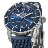 Breitling Superocean Heritage B20 Automatic 42 Blue Dial Blue Mesh Bracelet Watch for Men - AB2010161C1S1 Buy Now By Breitling