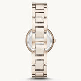 Fossil Virginia Pink Dial Pink Steel Strap Watch for Women - ES4482 Buy Now By Fossil