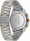Hugo Boss Champion Chronograph Black Dial Two Tone Steel Strap Watch for Men - 1513819 Buy Now By Hugo Boss