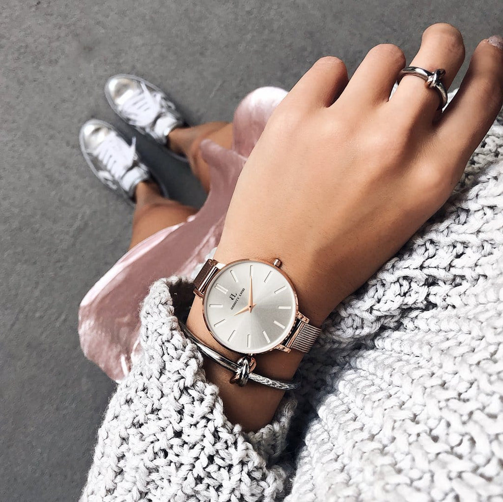 Hugo Boss Allusion Rose Gold Dial Rose Gold Steel Strap Watch For Women - 1502418 Buy Now By Hugo Boss