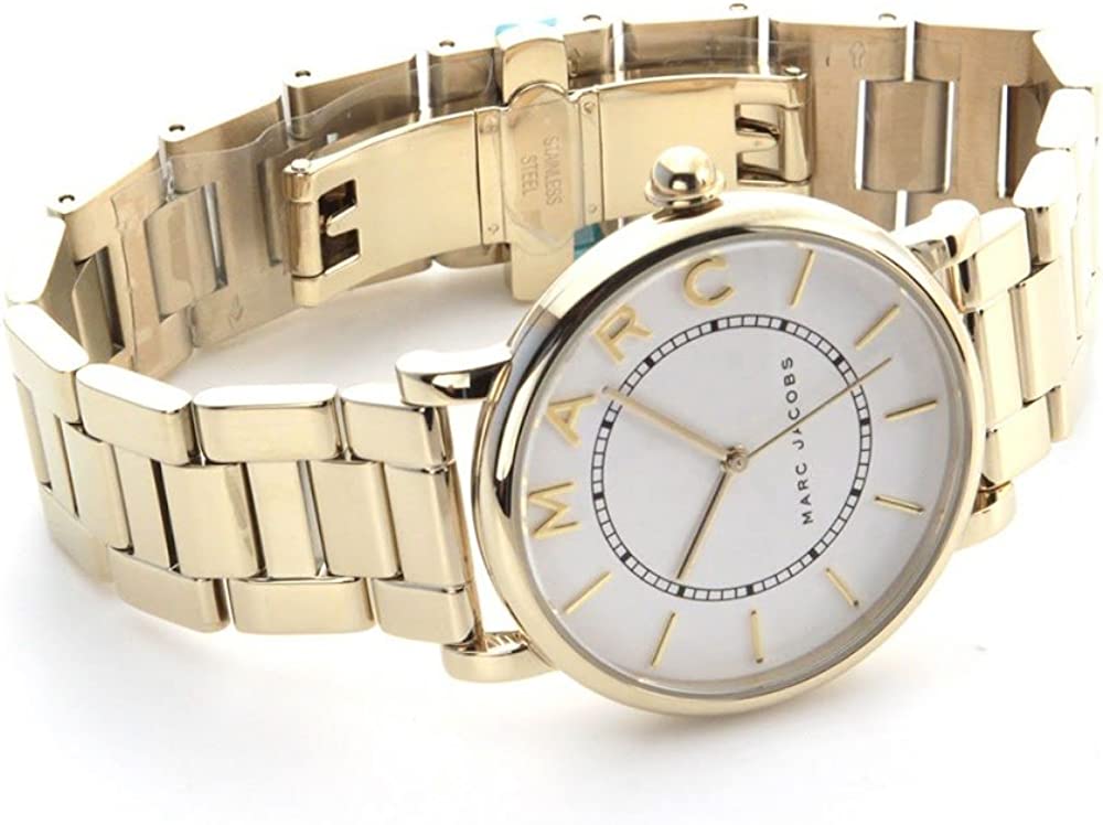 Marc Jacobs Roxy White Dial Gold Steel Strap Watch for Women - MJ3522 Buy Now By Marc Jacobs