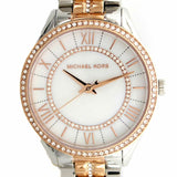 Michael Kors Lauryn Mother of Pearl Dial Two Tone Steel Strap Watch For Women - MK3979 Buy Now By Michael Kors