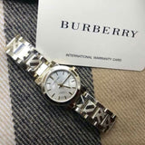 Burberry The City Silver Dial Silver Steel Strap Watch for Women - BU9233 Buy Now By Burberry