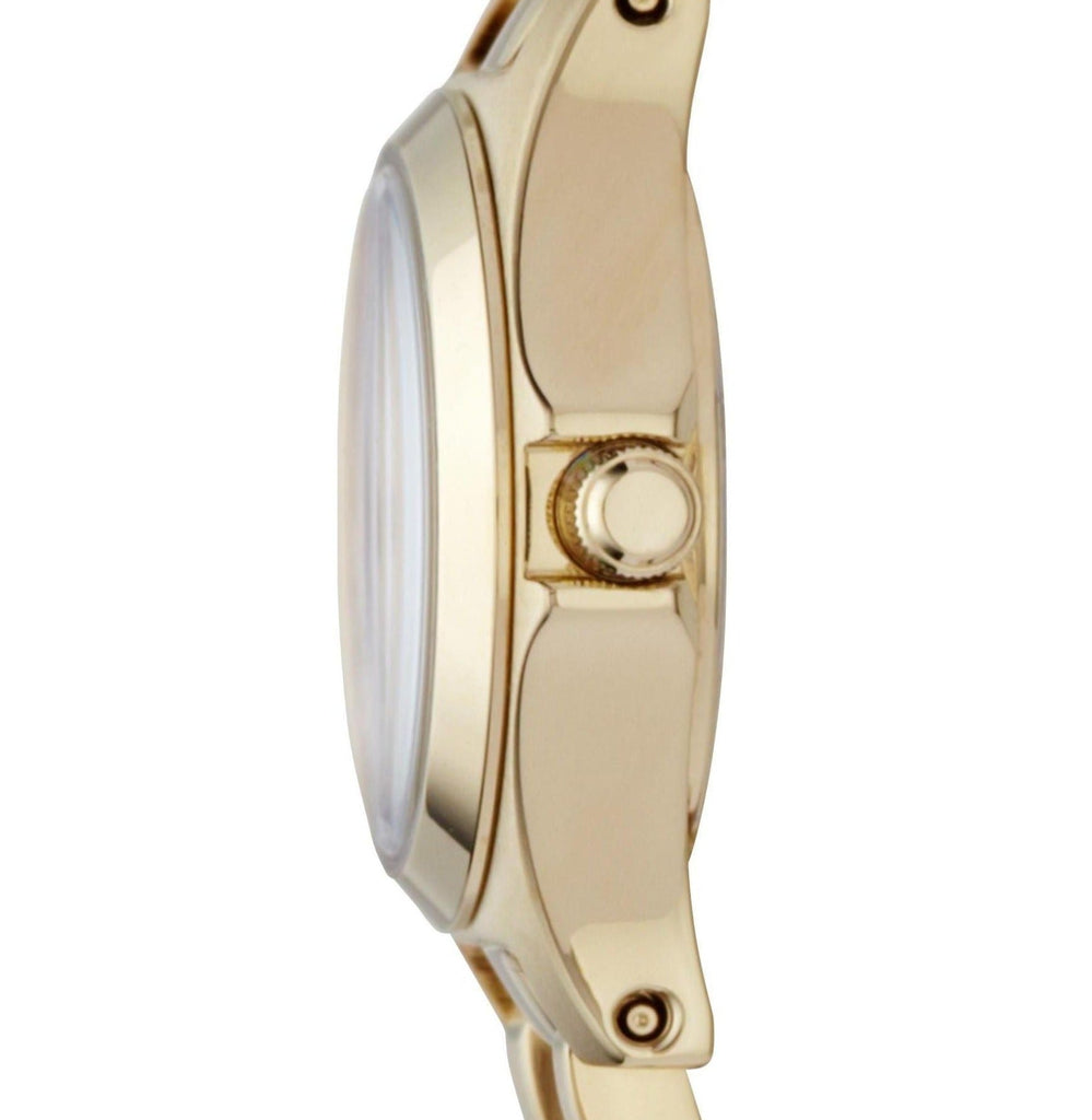 Marc Jacobs Henry Dinky Gold Dial Gold Steel Strap Watch for Women - MBM3199 Buy Now By Marc Jacobs