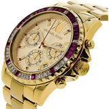 Michael Kors Everest Chronograph Gold Dial Gold Steel Strap Watch for Women - MK5871 Buy Now By Michael Kors