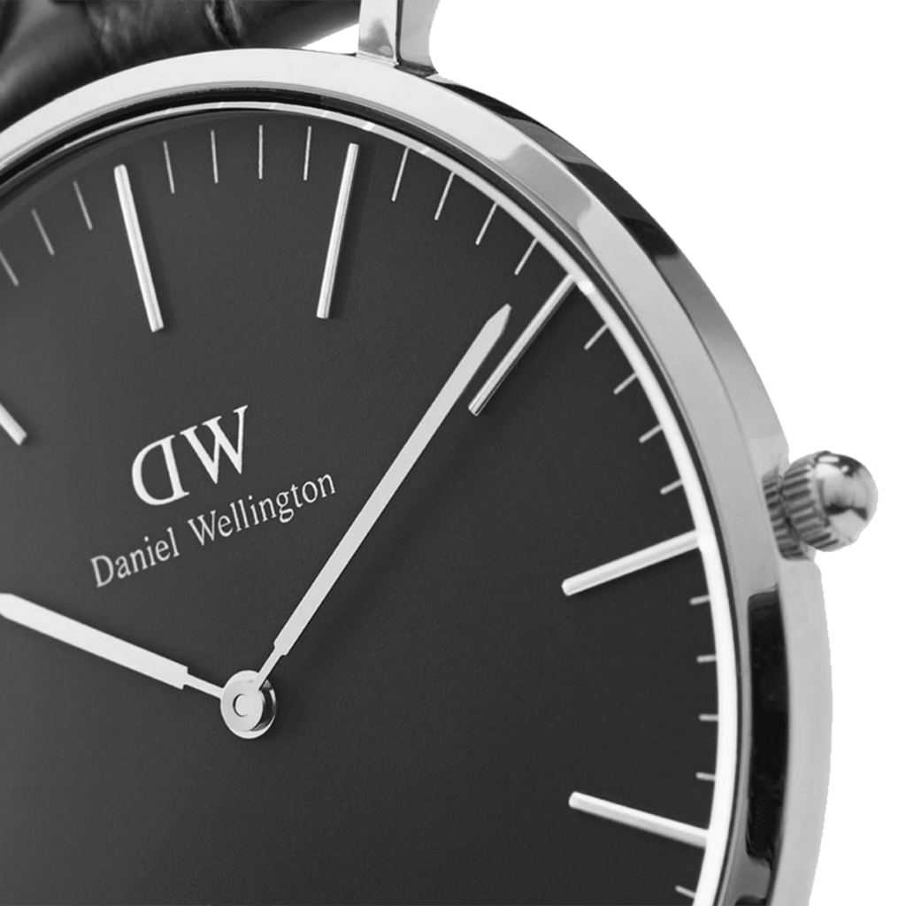 Daniel Wellington Classic Cornwall Black Dial Black Nylon Strap Watch For Women - DW00100149 Buy Now By Daniel Wellington