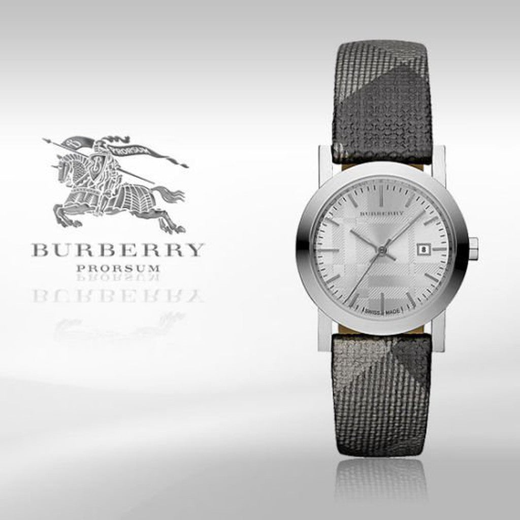 Burberry The City Silver Dial Multicolored Leather Strap Watch for Women - BU1873 Buy Now By Burberry