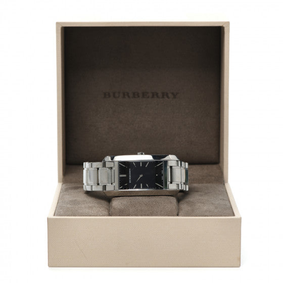 Burberry Heritage Black Dial Silver Steel Strap Watch For Women - BU9401 Buy Now By Burberry