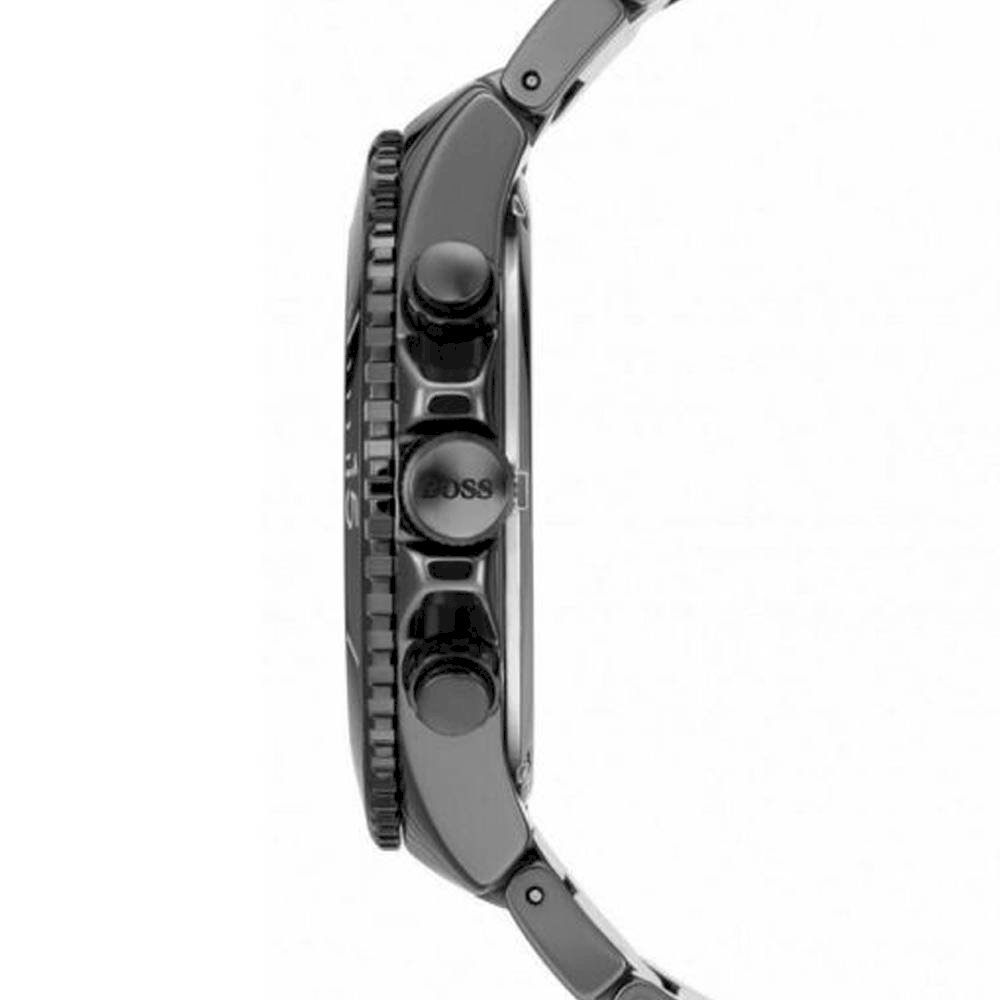 Hugo Boss Ocean Edition Navy Blue Dial Black Steel Strap Watch for Men - 1513743 Buy Now By Hugo Boss