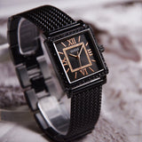 Guess Highline Black Dial Black Mesh Bracelet Watch for Women - W0826L4 Buy Now By Guess