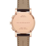 Burberry The City Grey Dial Brown Leather Strap Unisex Watch - BU9755 Buy Now By Burberry