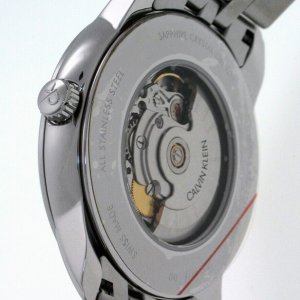 Calvin Klein Infinity Black Dial Silver Steel Strap Watch for Men - K5S34141 Buy Now By Calvin Klein