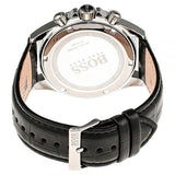 Hugo Boss Ikon Black Dial Black Leather Strap Watch for Men - 1513178 Buy Now By Hugo Boss