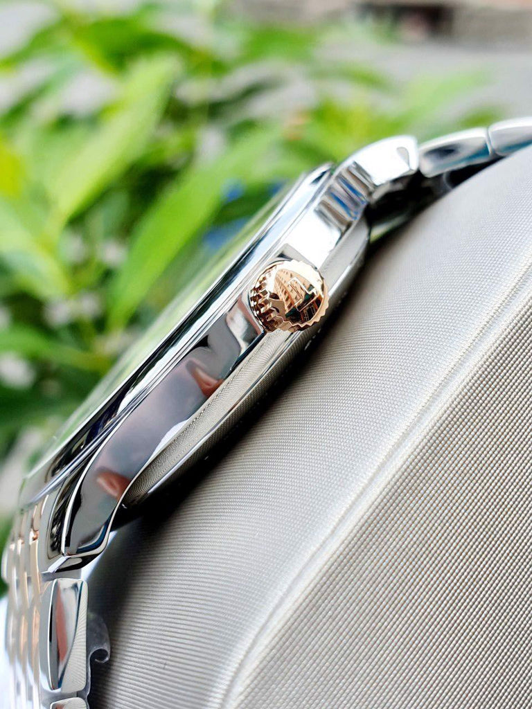 Tissot Tradition Powermatic 80 Open Heart Silver Dial Two Tone Steel Strap Watch For Men - T063.907.22.038.01 Buy Now By Tissot