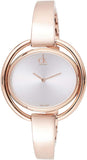 Calvin Klein Impetuos Silver Dial Rose Gold Steel Strap Watch for Women - K4F2N616 Buy Now By Calvin Klein