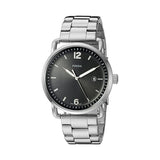Fossil The Commuter Black Dial Silver Steel Strap Watch for Men - FS5391 Buy Now By Fossil