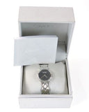 Calvin Klein Snake Black Dial Silver Steel Strap Watch For Women - K6E23141
