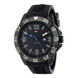 Tommy Hilfiger Sport Multifunction Black Dial Black Rubber Strap Watch for Men - 1790983 Buy Now By Tommy Hilfiger