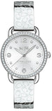 Coach Delancey White Dial Silver Steel Strap Watch for Women - 14502353 Buy Now By Coach