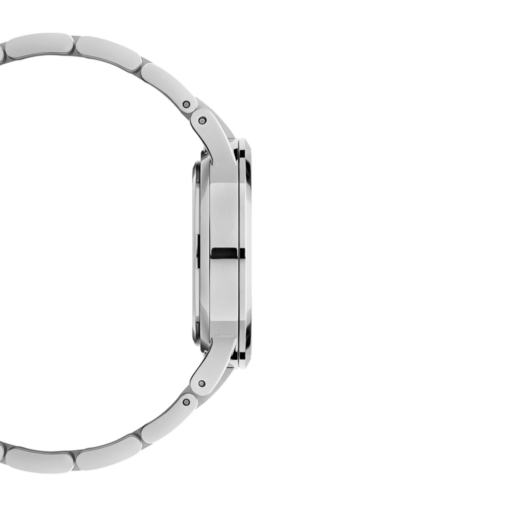 Daniel Wellington Iconic Link White Dial Silver Steel Strap Watch For Women - DW00100207 Buy Now By Daniel Wellington