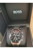 Hugo Boss Rafale Chronograph Black Dial Silver Steel Strap Watch for Men - 1513509 Buy Now By Hugo Boss