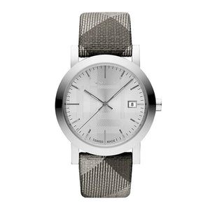 Burberry The City Silver Dial Multicolored Leather Strap Watch for Women - BU1873 Buy Now By Burberry