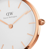 Daniel Wellington Classic Petite Cornwall White Dial Black NATO Strap Watch For Women - DW00100251 Buy Now By Daniel Wellington
