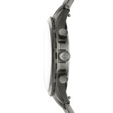 Fossil Forrester Chronograph Black Dial Grey Steel Strap Watch for Men - FS5606 Buy Now By Fossil