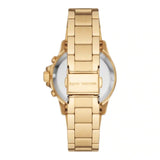 Michael Kors Everest Chronograph White Dial Gold Steel Strap Watch For Women - MK7212 Buy Now By Michael Kors