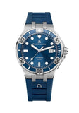Maurice Lacroix Aikon Venturer Blue Dial Blue Rubber Strap Watch for Men - AI6058-SS001-430-1 Buy Now By Maurice Lacroix