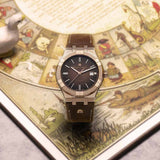 Maurice Lacroix Aikon Automatic Brown Dial Brown Leather Strap Watch For Men - AI6008-BRZ01-730-3 Buy Now By Maurice Lacroix