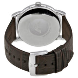 Emporio Armani Luigi Quartz Gray Dial Brown Leather Strap Watch For Men - AR1996 Buy Now By Emporio Armani