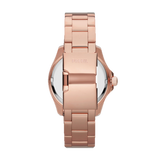 Fossil Cecile Rose Gold Dial Rose Gold Steel Strap Watch for Women - AM4483 Buy Now By Fossil