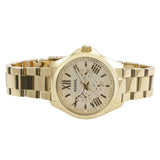 Fossil Cecile Multifunction Champagne Dial Gold Steel Strap Watch for Women - AM4510 Buy Now By Fossil