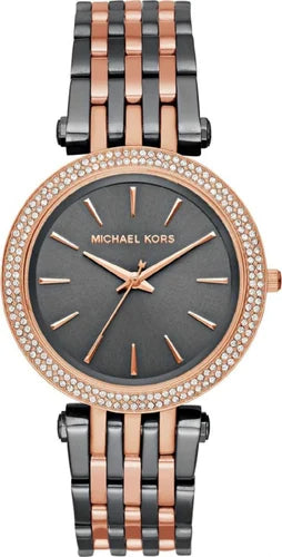 Michael Kors Darci Analog Quartz Grey Dial Two Tone Steel Strap Watch For Women - MK3584 Buy Now By Michael Kors