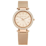 Michael Kors Darci Rose Gold Dial Rose Gold Mesh Bracelet Watch for Women - MK3369 Buy Now By Michael Kors