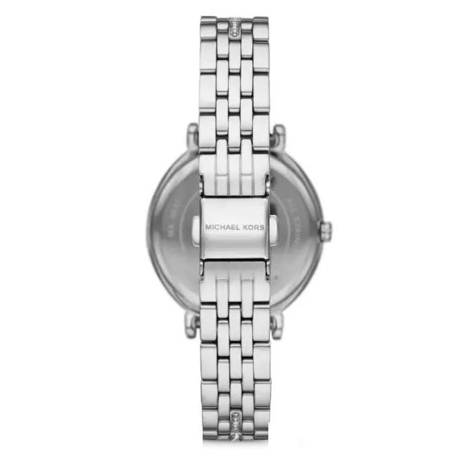 Michael Kors Cinthia White Mother of Pearl Dial Silver Steel Strap Watch for Women for Women - MK3641 Buy Now By Michael Kors