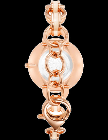 Emporio Armani Retro Quartz Silver Dial Rose Gold Steel Strap Watch For Women - AR1776 Buy Now By Emporio Armani