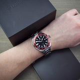 Tag Heuer Aquaracer Black Dial Silver Steel Strap Watch for Men - WAY101B.BA0746 Buy Now By Tag Heuer