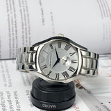 Emporio Armani Classic Quartz Silver Dial Silver Steel Strap Watch For Men - AR0647 Buy Now By Emporio Armani