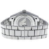 Emporio Armani Classic Quartz Silver Dial Silver Steel Strap Watch For Men - AR0647 Buy Now By Emporio Armani
