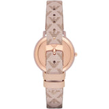 Emporio Armani Kappa Quartz Rose Gold Dial Pink Leather Strap Watch For Women - AR11010 Buy Now By Emporio Armani