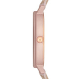 Emporio Armani Kappa Quartz Rose Gold Dial Pink Leather Strap Watch For Women - AR11010 Buy Now By Emporio Armani