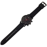 Emporio Armani Luigi Chronograph Black Dial Black Rubber Strap Watch For Men - AR11024 Buy Now By Emporio Armani
